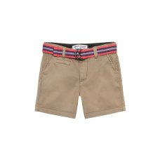 Resort 7T: Chino Short With Stripe Canvas Belt (8-14 Years)